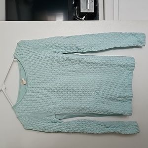 J Crew cotton cable sweater